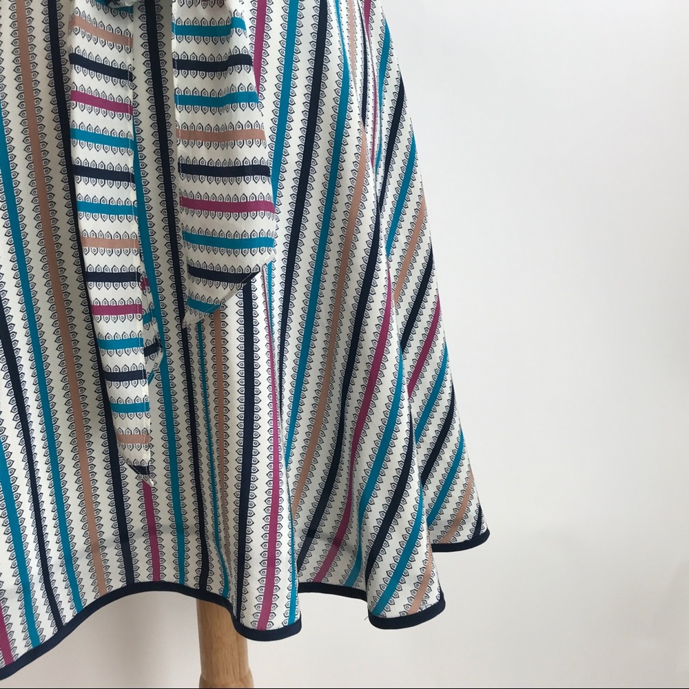 Anthropologie Girls Of Savoy Guil Wing Dress - Picture 6 of 9